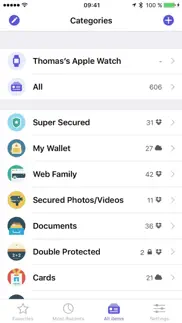 onesafe+ password manager iPhone Captures Décran 3