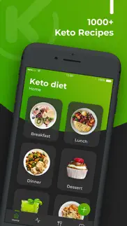 keto diet app- recipes planner iphone images 1