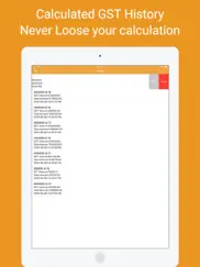 gst calculator - tax planner iPad Captures Décran 3