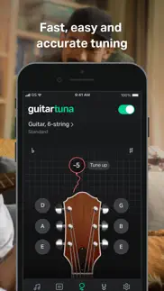 guitartuna: tuner,chords,tabs iphone images 3