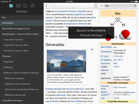 wikipanion plus pour ipad iPad Captures Décran 1