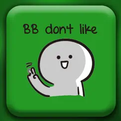 bb never tell stickers hd logo, reviews