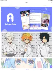 anime club - manga news home iPad Captures Décran 1