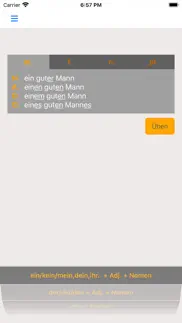 german adjective endings iphone bildschirmfoto 1