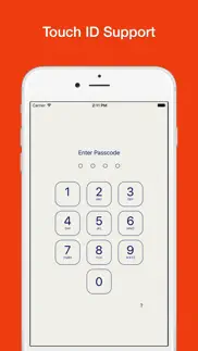 lock notes - passcode protect iphone images 1