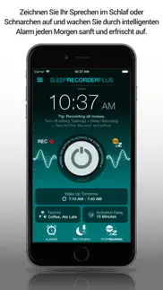sleep recorder plus pro iphone bildschirmfoto 1