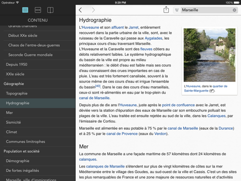 wikipanion pour ipad iPad Captures Décran 1