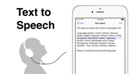itextspeaker - text to speech iphone images 1