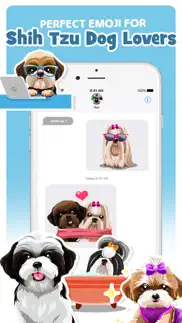 shih tzu dog emojis stickers iphone images 1