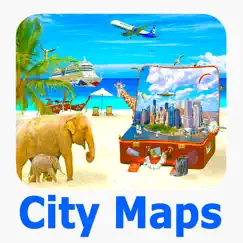 top city maps of the world logo, reviews