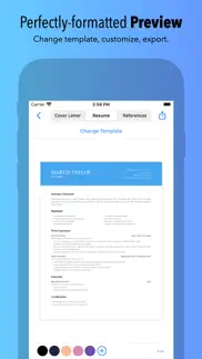 resume builder by nobody iphone images 2