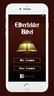 elberfelder bibel auf deutsch iPhone Captures Décran 1