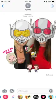 ant-man and the wasp stickers iphone images 3