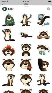 beaver stickers for messages iphone images 1