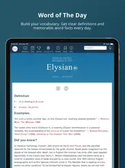 merriam-webster dictionary iPad Captures Décran 3