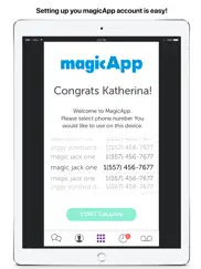 magicapp calling & messaging ipad images 1
