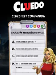 cluesheet companion ipad capturas de pantalla 1