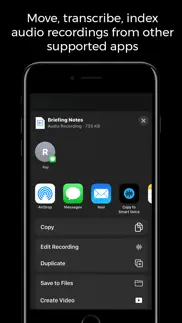 smart voice recorder - offline iPhone Captures Décran 4