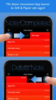 fast notes simple - notizen iphone bildschirmfoto 3