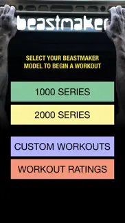 beastmaker training app iPhone Captures Décran 1