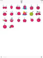 animated hot cherry sticker ipad images 2