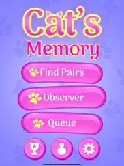 cute cats memory match game ipad images 2