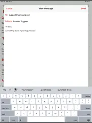 wristmail for gmail iPad Captures Décran 4