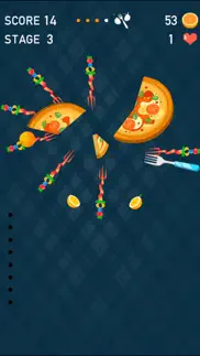 knife dash: hit to crush pizza iphone images 3
