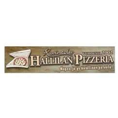 hallilan pizzeria logo, reviews