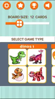 dinosaur memory games for kids iphone images 2
