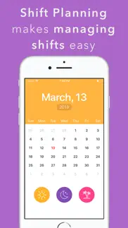 shift planning - work calendar iphone images 1