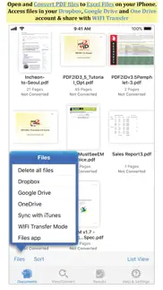 pdf to excel by pdf2office iphone images 1