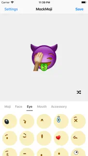 mockmoji:custom emoji &kaomoji iphone images 4