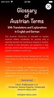 glossary of austrian terms iphone capturas de pantalla 1