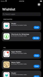 apps wishlist iphone capturas de pantalla 4