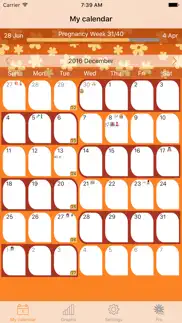 womanlog pregnancy calendar iphone resimleri 1