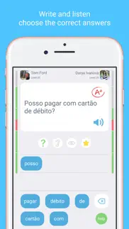 learn portuguese - lingo play iphone images 2
