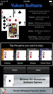 yukon solitaire - classic iphone images 1