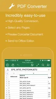 pdf converter - pdf to office iPhone Captures Décran 2