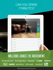 7 minute workout by c25k® ipad images 1