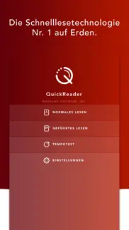 quickreader - schnelllesen iphone bildschirmfoto 1