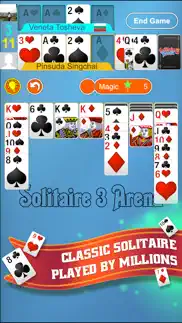 solitaire 3 arena iphone bildschirmfoto 1