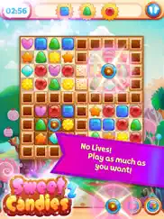 sweet candies 2: match 3 games ipad images 1