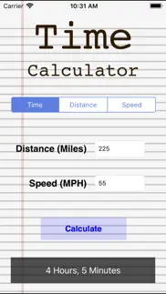 distance speed time calculator iphone images 1