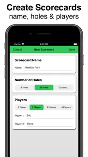 the simple scorecard iphone images 1
