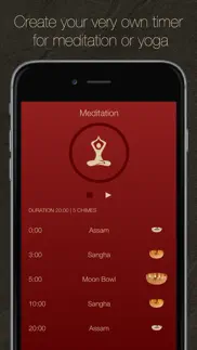i-qi clock & meditation timer iphone images 4