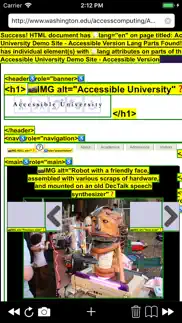 a11ytools - web accessibility iphone bildschirmfoto 2