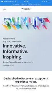 adobe summit emea 2019 iphone capturas de pantalla 1