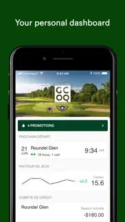 golf courses of quinte iPhone Captures Décran 2