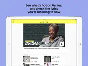 genius: song lyrics finder ipad images 2